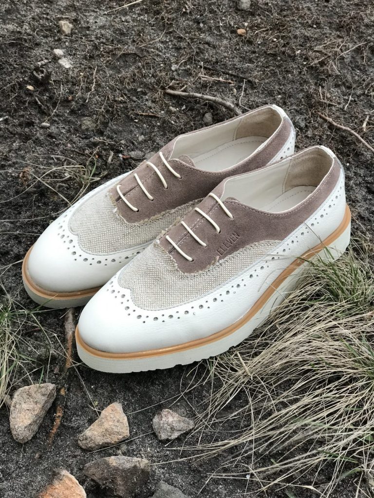Броги женские из кожи и конопли в Киеве